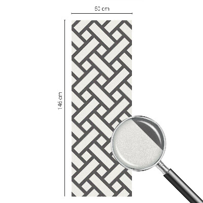 Pellicola decorativa per vetri Rettangoli intrecciati