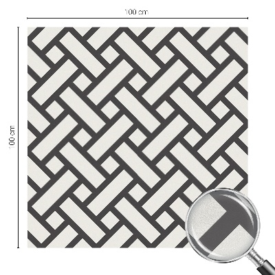 Pellicola decorativa per vetri Rettangoli intrecciati