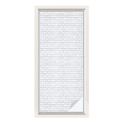 Pellicola per vetri privacy Trama di mattoni