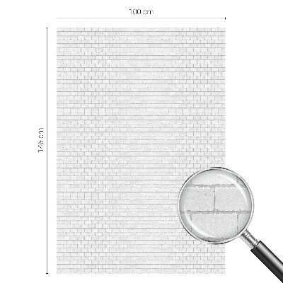 Pellicola per vetri privacy Trama di mattoni