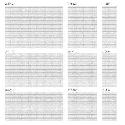 Pellicola per vetri privacy Trama di mattoni