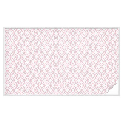 Pellicola adesiva effetto vetrata colorata Linee rosa