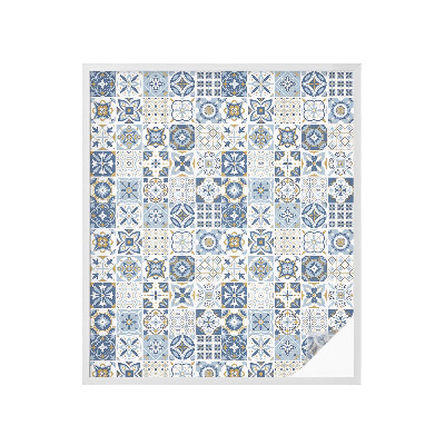 Pellicola per vetri effetto ghiaccio colorato Tessere di mosaico