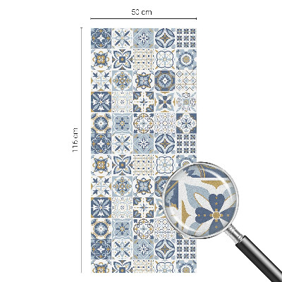 Pellicola per vetri effetto ghiaccio colorato Tessere di mosaico