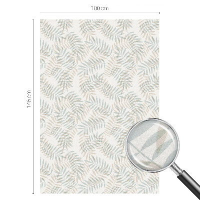 Pellicola decorativa per vetri Eleganza frondosa