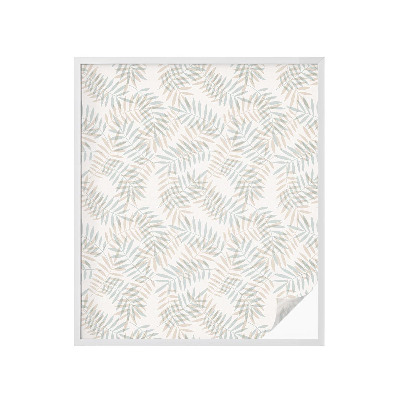 Pellicola decorativa per vetri Eleganza frondosa