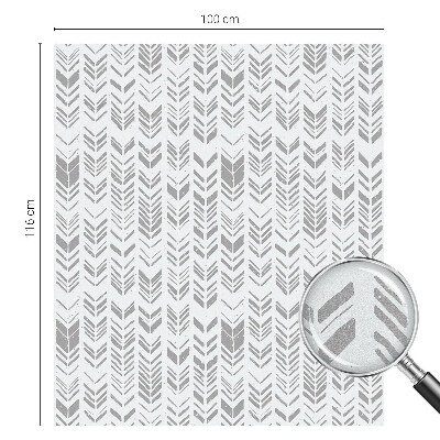 Pellicola decorativa per vetri Modello a freccia