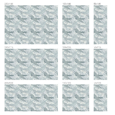 Pellicola per vetri effetto vetrata Foglie sottili