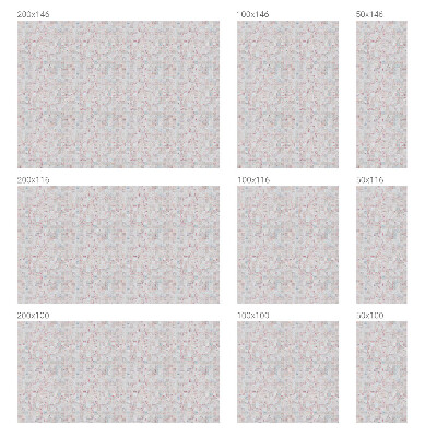 Pellicola adesiva effetto vetrata colorata mosaico di pietra