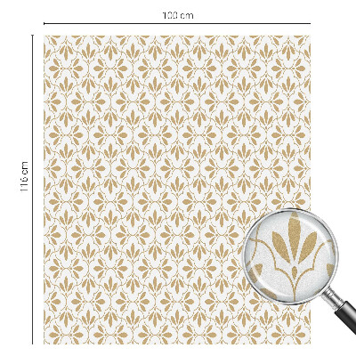 Pellicola per vetri effetto vetrata Eleganza delle piante