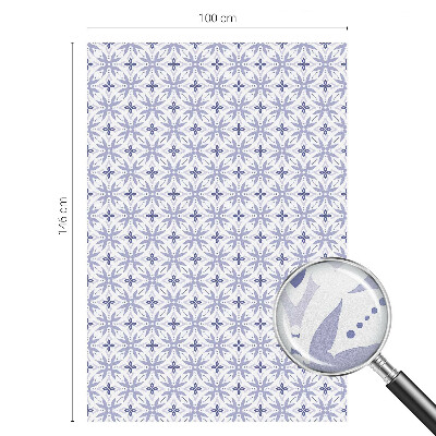 Pellicola per vetri effetto ghiaccio colorato Motivi viola