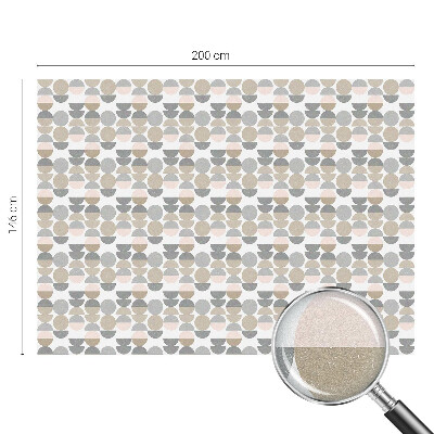 Pellicola per vetri effetto ghiaccio colorato Motivi geometrici