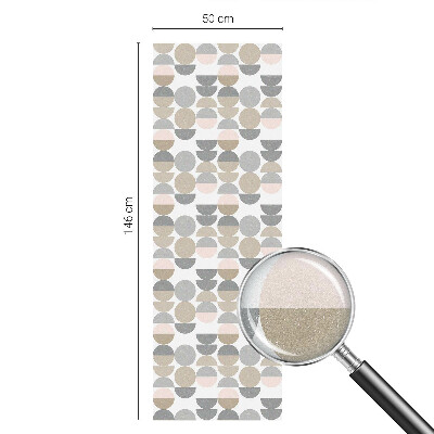 Pellicola per vetri effetto ghiaccio colorato Motivi geometrici