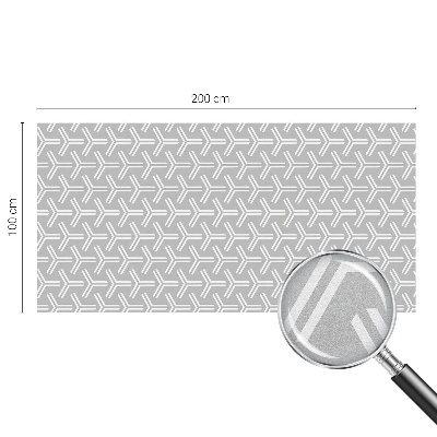 Pellicola per vetri effetto ghiaccio colorato Linee minimaliste