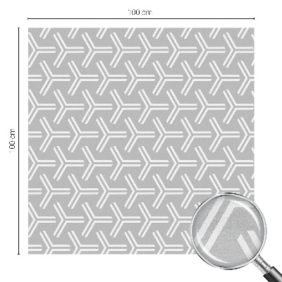 Pellicola per vetri effetto ghiaccio colorato Linee minimaliste