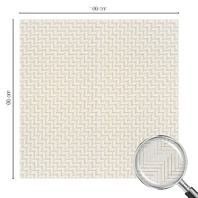 Pellicola per vetri effetto vetrata Eleganza a spina di pesce