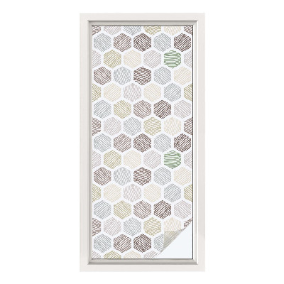 Pellicola decorativa per vetri Onde geometriche