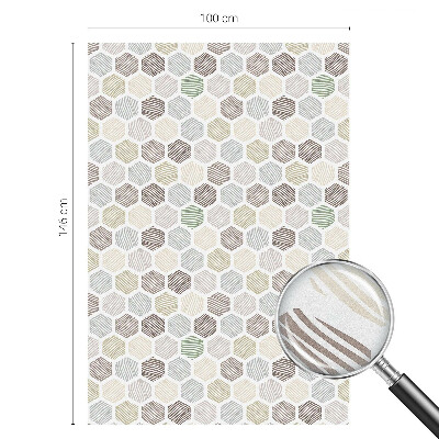 Pellicola decorativa per vetri Onde geometriche