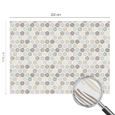 Pellicola decorativa per vetri Onde geometriche