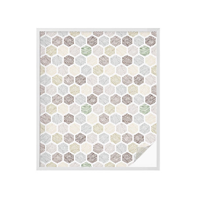 Pellicola decorativa per vetri Onde geometriche