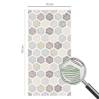 Pellicola decorativa per vetri Onde geometriche