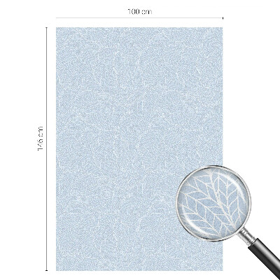 Pellicola per vetri effetto ghiaccio colorato feltro dipinto