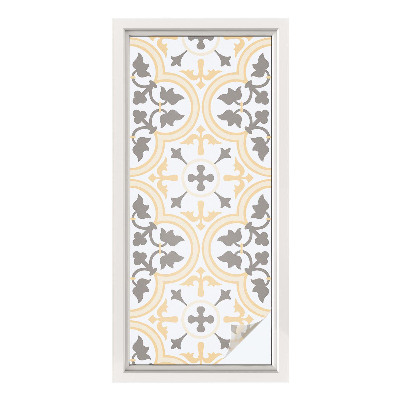 Pellicola per vetri effetto vetrata Modelli vegetali