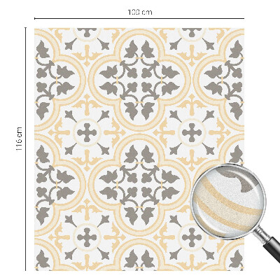 Pellicola per vetri effetto vetrata Modelli vegetali