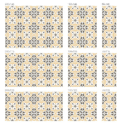 Pellicola per vetri effetto vetrata Modelli vegetali