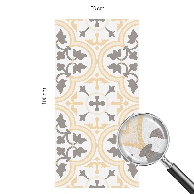 Pellicola per vetri effetto vetrata Modelli vegetali