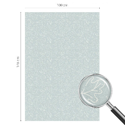 Pellicola per vetri effetto vetrata foglie di quercia