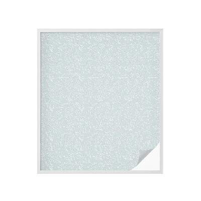 Pellicola per vetri effetto vetrata foglie di quercia