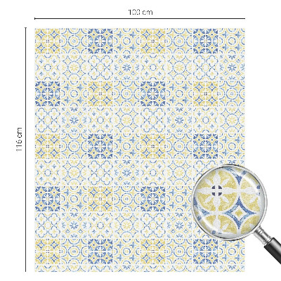 Pellicola per vetri effetto vetrata Piastrelle classiche