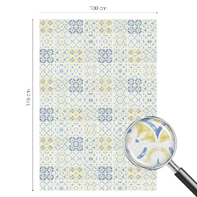 Pellicola per vetri effetto vetrata Piastrelle classiche