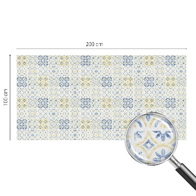 Pellicola per vetri effetto vetrata Piastrelle classiche