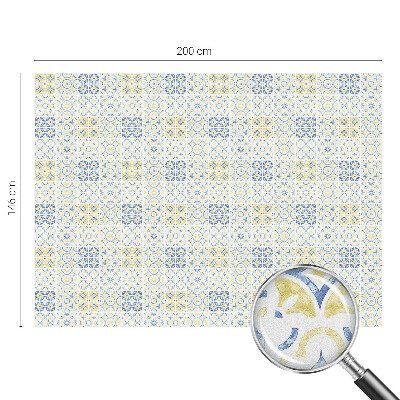 Pellicola per vetri effetto vetrata Piastrelle classiche