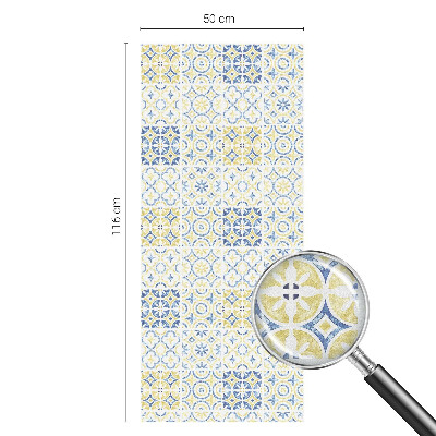 Pellicola per vetri effetto vetrata Piastrelle classiche
