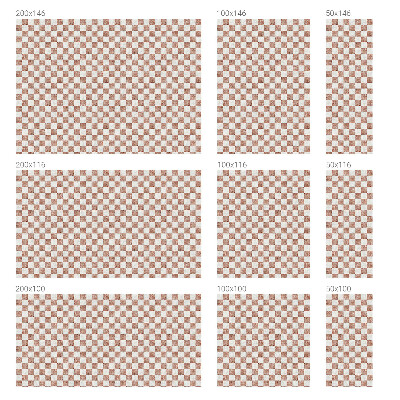 Pellicola adesiva effetto vetrata colorata Scacchiera classica