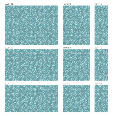 Pellicola per vetri privacy Eleganza frondosa