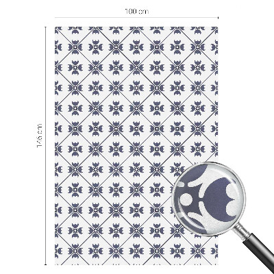 Pellicola per vetri effetto vetrata Motivo vegetale