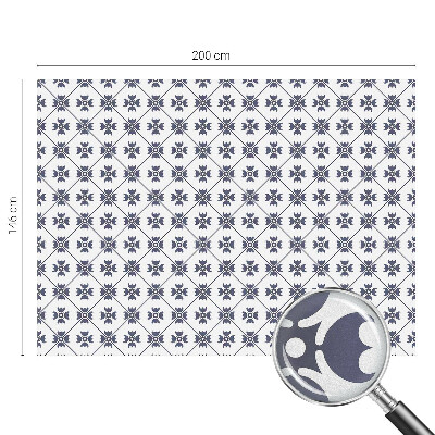 Pellicola per vetri effetto vetrata Motivo vegetale