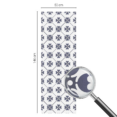 Pellicola per vetri effetto vetrata Motivo vegetale