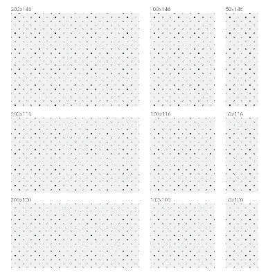 Pellicola decorativa per vetri Croci geometriche