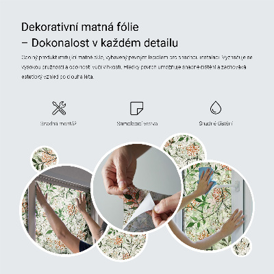 Pellicola decorativa per vetri Croci geometriche