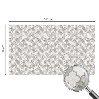 Pellicola decorativa per vetri mosaico geometrico