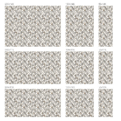 Pellicola decorativa per vetri mosaico geometrico