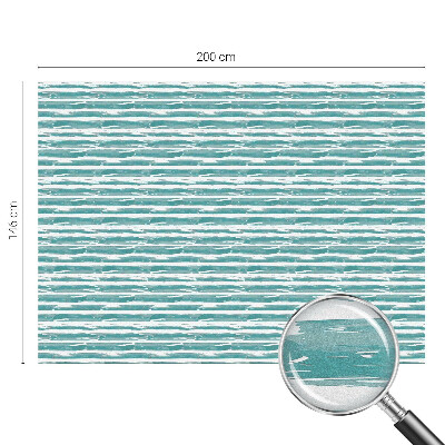 Pellicola decorativa per vetri Strisce verdi