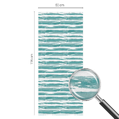 Pellicola decorativa per vetri Strisce verdi