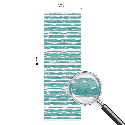 Pellicola decorativa per vetri Strisce verdi