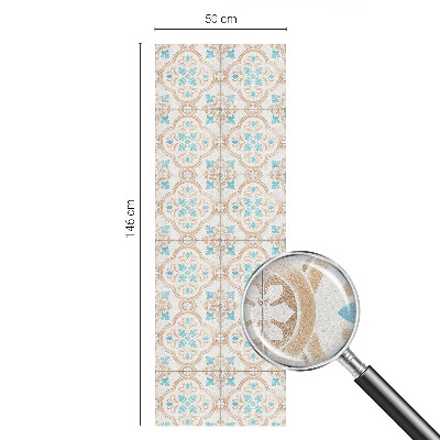 Pellicola adesiva effetto vetrata colorata Piastrelle rustiche